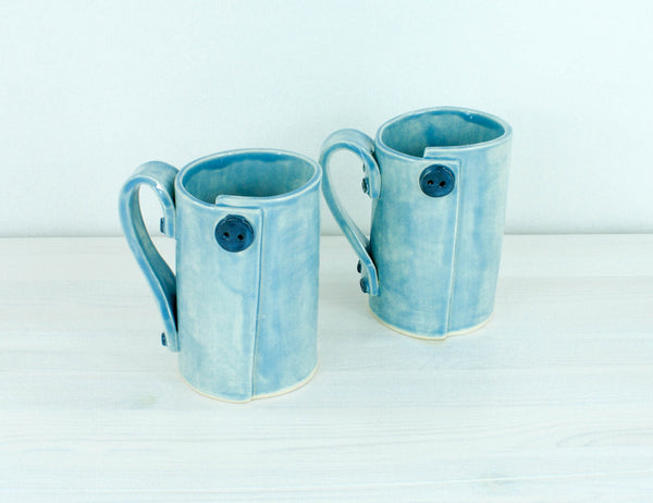 Set of Button Mugs
